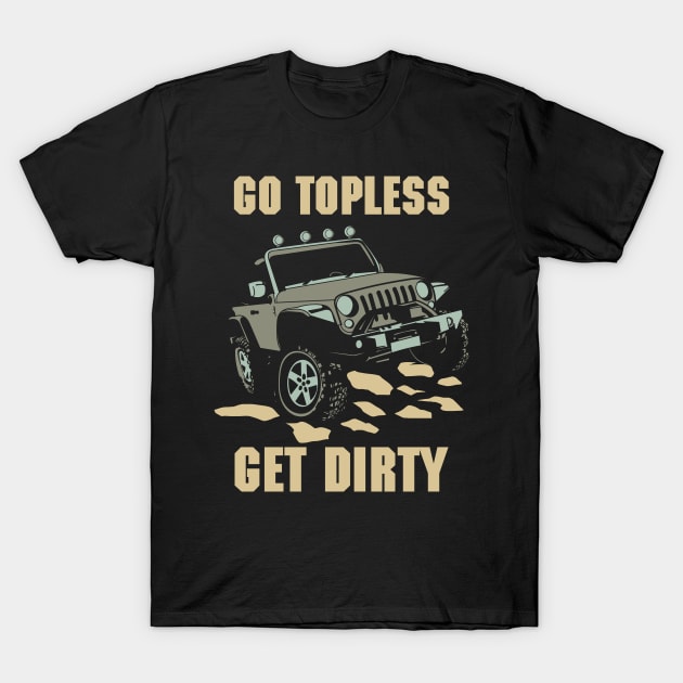 Jeep T-Shirt by balibeachart